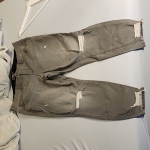 Torrid size 20R grey jeans